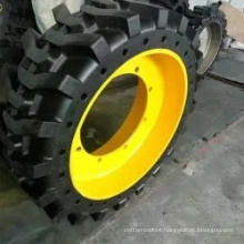 Backhoe, Excavator, Industrial Skid Steer Loader Tyres, Forklift Tyre (10-16.5 12-16.5) with Rim